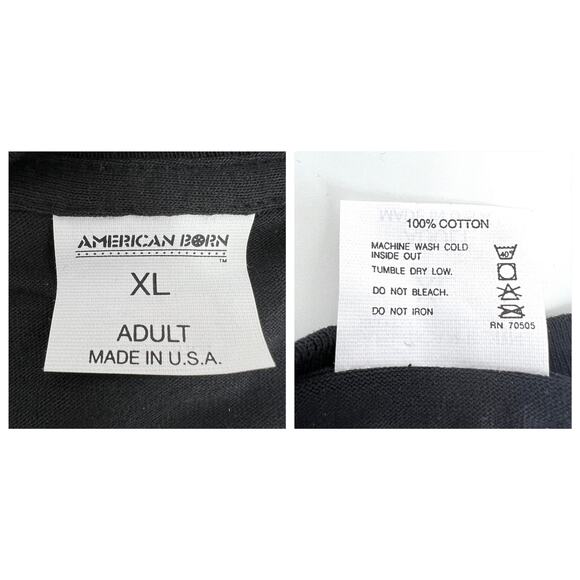 MARLBORO Cigarettes XL T-Shirt Vintage 90s New With Original Box BLACK - Picture 7 of 7